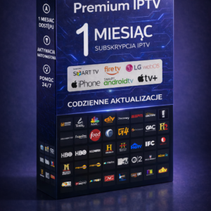 Abonament IPTV Polska 1 Miesiąc