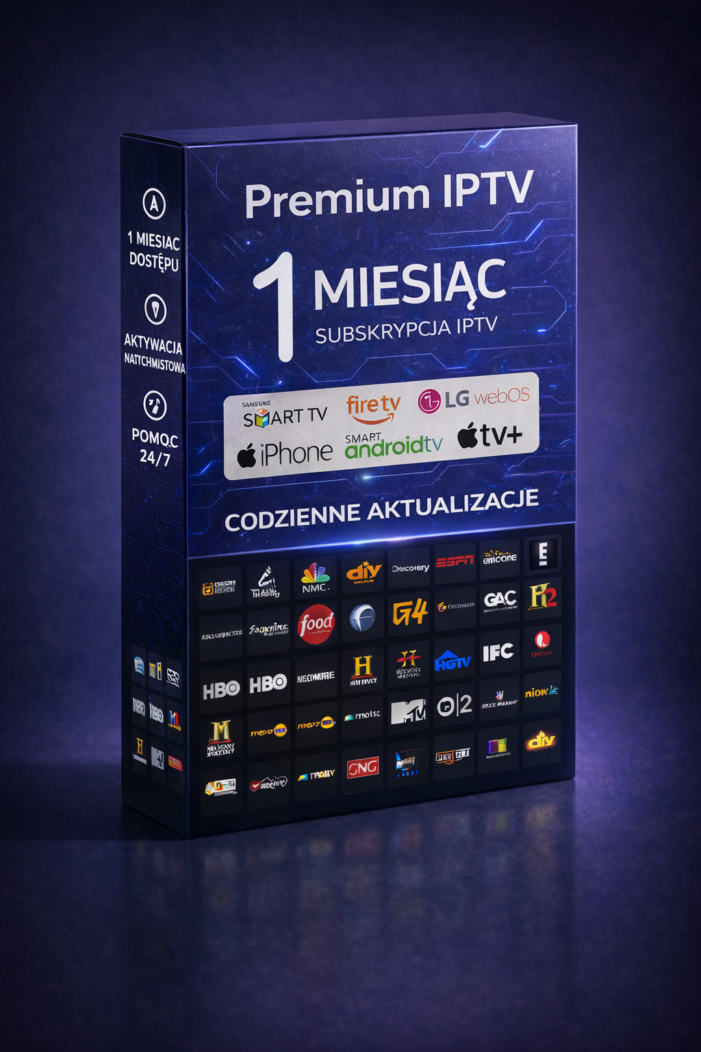 Abonament IPTV Polska 1 Miesiąc